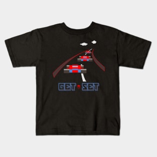 Get Set - Car Racing Kids T-Shirt